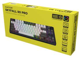 Klávesnica HATOR Skyfall 80 PRO Wireless, US layout čierna/biela

 obrázok produktu 7 z 7
