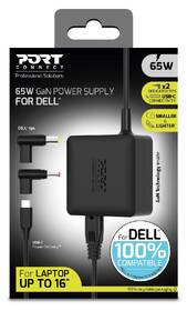 Sieťový adaptér PORT CONNECT GaN 65 W, DELL čierny

 obrázok produktu 7 z 7