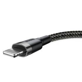 Kábel Baseus Cafule USB/Lightning, 0,5m čierny/sivý

 obrázok produktu 1 z 4