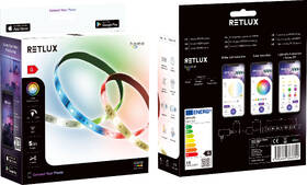 LED pásik RETLUX RSH 107 Wi-Fi smart RGB, 5m biely

 obrázok produktu 7 z 8