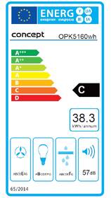 Odsávač pár Concept OPK5160wh 

 obrázok produktu 1 z 9