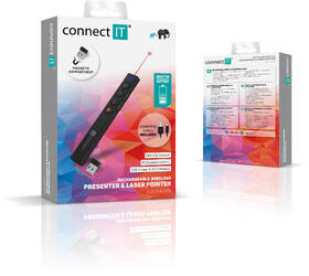 Prezentér Connect IT LaserPoint2051R čierny

 obrázok produktu 7 z 7
