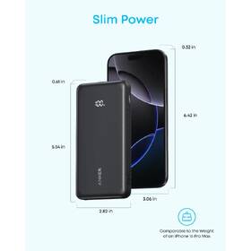 Powerbank Anker Anker Zolo 10000mAh, 22,5W s káblom USB-C biely

 obrázok produktu 6 z 6