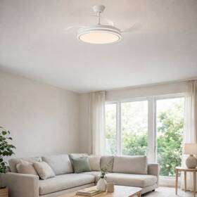 LED stropné svietidlo Rabalux FLUARA 71364, s ventilátorem biele

 obrázok produktu 2 z 3