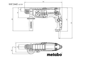 Kladivo Metabo KHE 2445 601709500 

 obrázok produktu 3 z 4