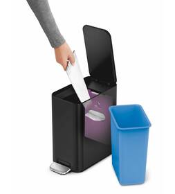 Odpadkový kôš Simplehuman CW2101, 5 l čierny

 obrázok produktu 5 z 6