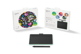 Grafický tablet Wacom Intuos S Bluetooth - pistáciový 

 obrázok produktu 7 z 7