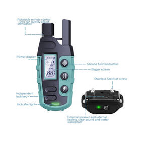 Obojok elektronický/výcvikový Geti GPT01 čierny/modrý

 obrázok produktu 3 z 7