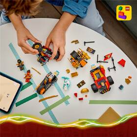 Stavebnica LEGO® NINJAGO® 71864 Kombinovateľné vozidlá Kaia a Colea 

 obrázok produktu 6 z 8