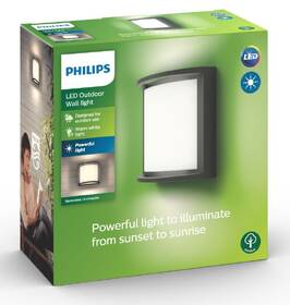 Nástenné svietidlo Philips Samondra, LED - antracitové 

 obrázok produktu 3 z 3