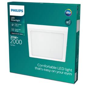 LED stropné svietidlo Philips Magneos SQ, 20W, teplá biela biele

 obrázok produktu 2 z 2