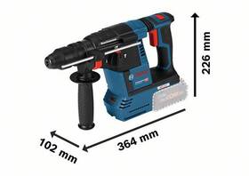Kladivo Bosch Professional GBH 18V-26 F (bez batérie) 

 obrázok produktu 3 z 8
