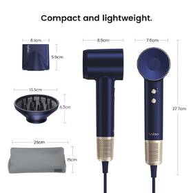 Fén Laifen Special Platinum Blue 

 obrázok produktu 9 z 11