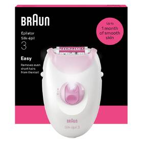 Epilátor Braun SE3-000 ružový

 obrázok produktu 1 z 9
