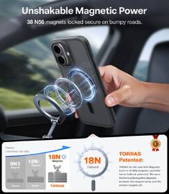 Kryt na mobil Torras Guardian Magnetic na Apple iPhone 17 čierny

 obrázok produktu 7 z 8
