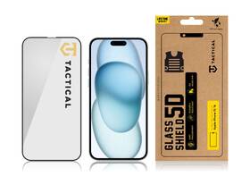 Tvrdené sklo Tactical 5D na Apple iPhone 15/16 čierne

 obrázok produktu 2 z 2