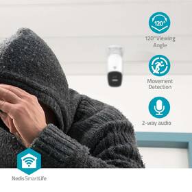 IP kamera Nedis SmartLife WIFICBO32WT biela

 obrázok produktu 5 z 5