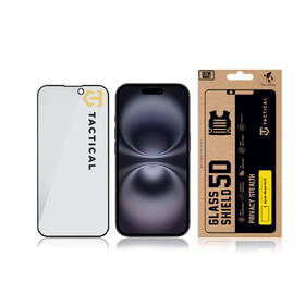 Tvrdené sklo Tactical Glass Shield Privacy Stealth 5D na Apple iPhone 15/16 čierne

 obrázok produktu 2 z 2