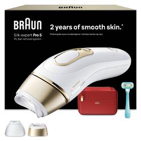 Epilátor Braun IPL5221 biely/zlatý

 obrázok produktu 2 z 10