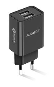 Nabíjačka do siete Aligator 2,4A, 2xUSB, smart IC čierna

 obrázok produktu 1 z 2