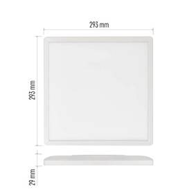 LED stropné svietidlo EMOS FLORI, 30x30cm, 18W, 1800lm, neutrálna biela biele

 obrázok produktu 1 z 4