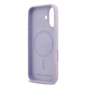 Kryt na mobil Karl Lagerfeld Liquid Silicone Karl and Choupette MagSafe na Apple iPhone 17 fialový

 obrázok produktu 6 z 7