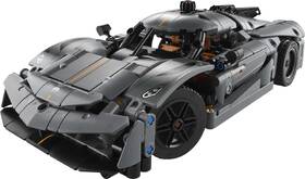 Stavebnica LEGO® Technic 42173 Šedé hyperauto Koenigsegg Jesko Absolut 

 obrázok produktu 1 z 9