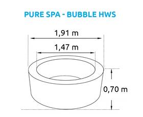 Vírivka Marimex PureSpa Bubble HWS 11400217 

 obrázok produktu 9 z 9