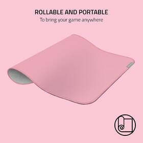 Podložka pod myš Razer Strider - Quartz, 45 × 40 cm ružová

 obrázok produktu 2 z 5