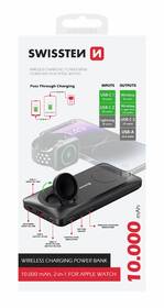 Powerbank Swissten 10 000 mAh, 2v1 Apple Watch a MagSafe čierny

 obrázok produktu 4 z 4