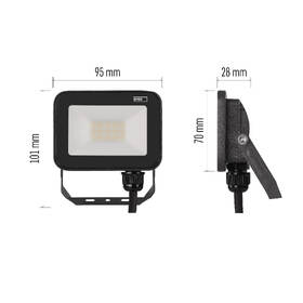 Reflektor EMOS INOVO 10W 1100LM IP65 NW čierny

 obrázok produktu 5 z 9