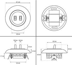 Vypínač Dpm LF0022W biely

 obrázok produktu 3 z 11