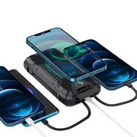 Powerbank WG 20000 mAh, solárna so svietidlom a kompasom čierna

 obrázok produktu 5 z 7