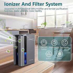 Odvlhčovač Rohnson R-9008 True Ion Compact strieborný

 obrázok produktu 12 z 13