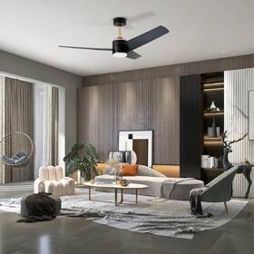 LED stropné svietidlo IMMAX NEO LITE BEAUTY SMART LED s ventilátorom, 18W, Wi-Fi, TUYA čierne/zlaté

 obrázok produktu 7 z 8