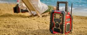 Stavebné rádio Einhell TE-CR 18 Li DAB+/FM/BT , IP 65 (bez baterie), 3407995 

 obrázok produktu 5 z 9