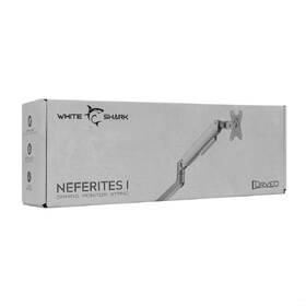Držiak White Shark NEFERITES I, pre 1 monitor, polohovateľný, pre uhlopriečky 17" - 32", max. nosnosť 9 kg strieborný

 obrázok produktu 6 z 6