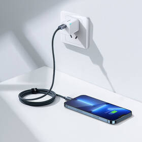 Kábel Baseus Crystal Shine Series USB-C/Lightning 20W 1,2m čierny

 obrázok produktu 7 z 10