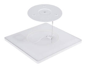 LED stropné svietidlo GLOBO Sapana, štvorec, 42 cm, LED, 24W biele

 obrázok produktu 5 z 6