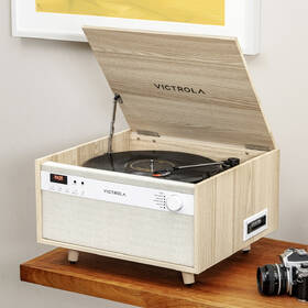 Gramofón Victrola VTA-820SB Century hnedý/béžový

 obrázok produktu 8 z 10