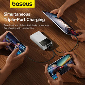 Powerbank Baseus Star-Lord 10000mAh 30W 2xUSB/2xUSB-C biely

 obrázok produktu 13 z 16
