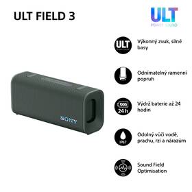 Prenosný reproduktor Sony ULT FIELD 3 sivý/zelený

 obrázok produktu 11 z 30