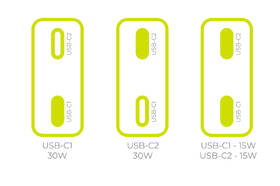 Nabíjačka do siete Mobile Origin Slim 2x USB-C GaN 30W biela

 obrázok produktu 7 z 9