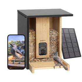 Vtáčie krmítko Birdfy Bamboo s kamerou a solárnym panelom (AI predplatné) 

 obrázok produktu 1 z 7