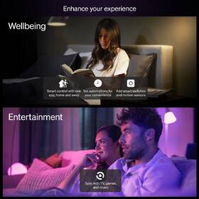Inteligentná žiarovka Philips Essential Bluetooth, 4,7 W, GU10, White and Color Ambiance 

 obrázok produktu 8 z 8