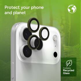 Ochranné sklo šošovky fotoaparátu ZAGG InvisibleShield Premium GL (CameraRings) na Apple iPhone 17 Pro/17 Pro Max/16 Pro/16 Pro Max/15 Pro/15 Pro Max zelené

 obrázok produktu 10 z 11