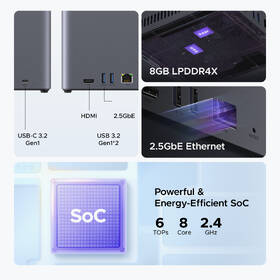 Sieťové úložisko UGREEN NASync DH4300plus - 85660 (Diskless) sivé

 obrázok produktu 8 z 13