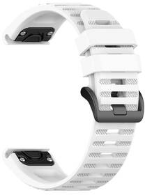 Remienok FIXED Silicone Strap na Garmin QuickFit 22 mm biely

 obrázok produktu 1 z 3