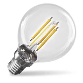 LED žiarovka EMOS Filament Mini Globe, 3,8 W, E14, teplá biela 

 obrázok produktu 3 z 3