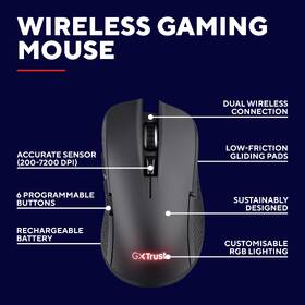 Myš Trust GXT 931 Ybar Wireless čierna

 obrázok produktu 7 z 11